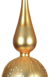 Valeria juletræsspids guld
