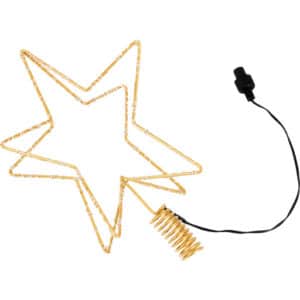 Nordic Winter topstjerne med lys