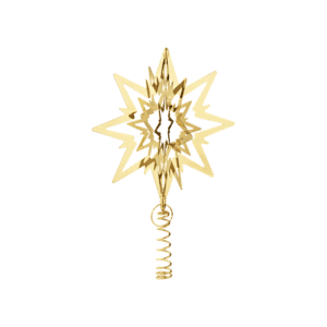 Georg Jensen topstjerne mellem - 18 kt. guldbelagt : Erling Christensen Møbler