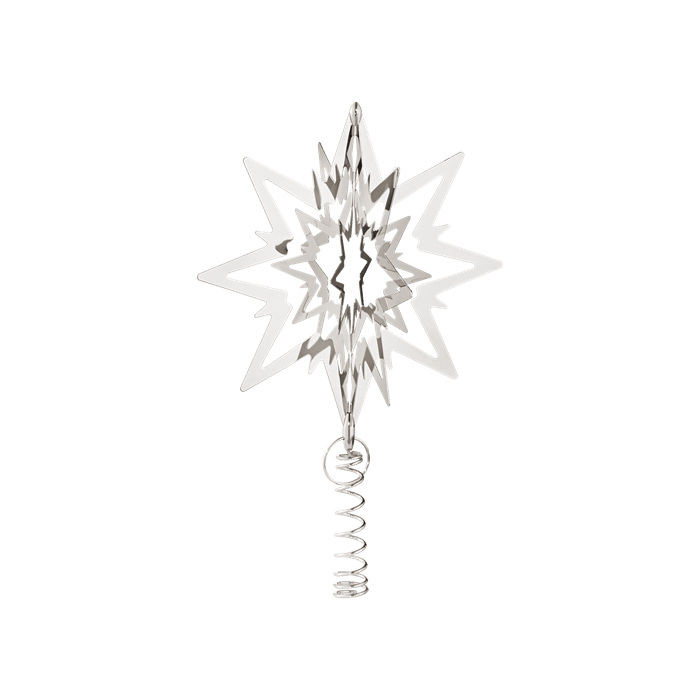 Georg Jensen topstjerne mellem - paladiumbelagt : Erling Christensen Møbler